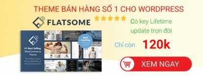 Flatsome theme bán hàng số 1